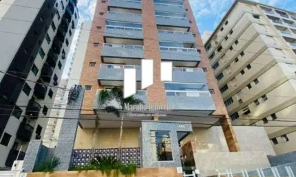Apartamento de 2 dormitórios com a 200 metros da praia na Guilhermina em Praia Grande SP.