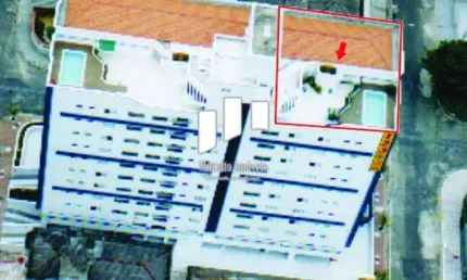 Linda Cobertura com piscina vista mar e espaço gourmet amplo