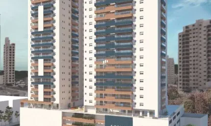 Apartamento a apenas 80 metros do mar em praia grande sp.