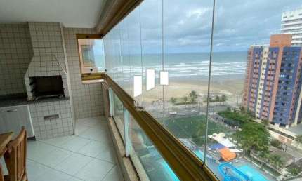 Apartamento com 3 quartos à venda na Avenida Jorge Hagge, 80, Campo da Aviação, Praia Grande