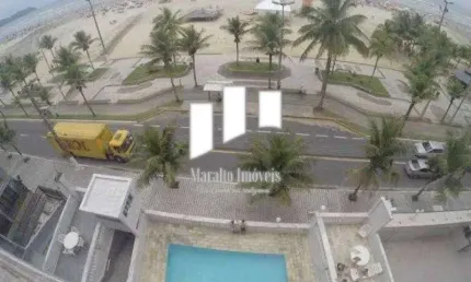 Apartamento de 2 dormitórios de frente para a praia em praia grande sp.