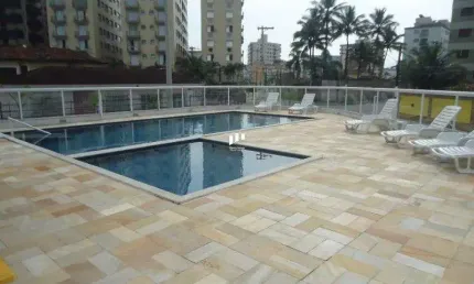 Apartamento no centro do Caiçara de 1 dormitório em Praia Grande SP.