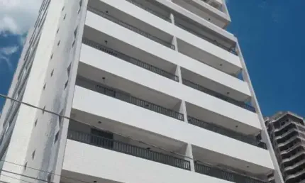 Apartamento novo na guilhermina em praia grande sp.
