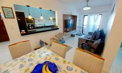 Apartamento reformado e mobiliado na Guilhermina em Praia Grande SP