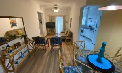 Apartamento a apenas 150 metros do mar em Praia Grande SP