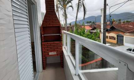 Excelente oportunidade: Casa em condomínio à venda em Praia Grande-SP, bairro Real, com 2 quartos, 1 sala, 1 banheiro, 1 vaga e 81m².