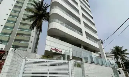Apartamento de 2 dormitórios Mobiliado no Caiçar em Praia Grande SP
