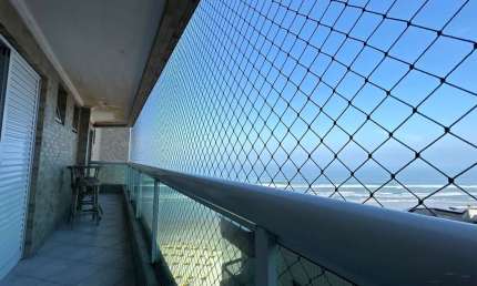 Apartamento Mobiliado de frente para o mar em Praia Grande SP