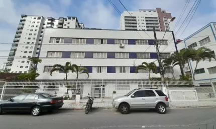 Apartamento à venda em Praia Grande-SP, Canto do Forte: 1 quarto, 1 sala, 1 banheiro, 1 vaga, 47m². Aproveite!