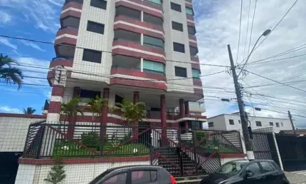 Apartamento à venda em Praia Grande-SP, bairro Ocian: 1 quarto, 1 sala, 1 banheiro, 1 vaga de garagem, 52,00 m².