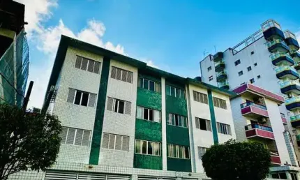 Imperdível apartamento à venda em guilhermina, praia grande-sp: 1 quarto, 1 sala, 1 banheiro, 1 vaga de garagem - 46,80 m²