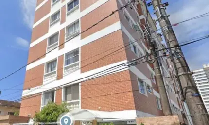 Lindo apartamento à venda no boqueirão, praia grande-sp: 1 quarto, 1 sala, 1 banheiro, 1 vaga de garagem, 50,00 m².