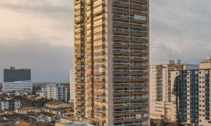 Apartamento à venda em Praia Grande-SP, Guilhermina: 2 quartos, 2 suítes, 1 sala, 3 banheiros, 1 vaga, 101m².