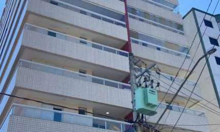 Apartamento à venda em Praia Grande-SP, bairro Aviação, 2 quartos, 1 suíte, 1 sala, 2 banheiros, 1 vaga de garagem, 64,96 m².