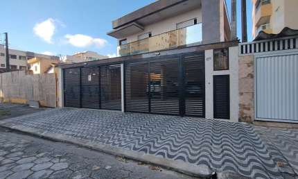 Casa com 2 quartos à venda na Rua Duarte Coelho, 60, Aviação, Praia Grande, 58 m2 por R$ 395.000