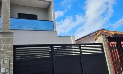 Casa com 3 quartos à venda na Rua José Demar Peres, 358, Balneário Maracanã, Praia Grande, 100 m2 por R$ 570.000