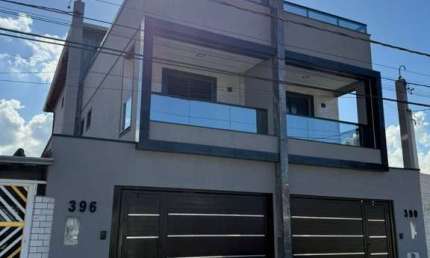 Casa com 4 quartos à venda na Rua Sebastião de Oliveira, 396, Boqueirão, Praia Grande, 180 m2 por R$ 1.690.000