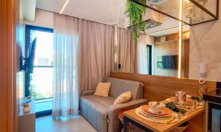Lindo apartamento de 1 quarto em Porto de Galinhas pronto para te receber pertinho do centrinho