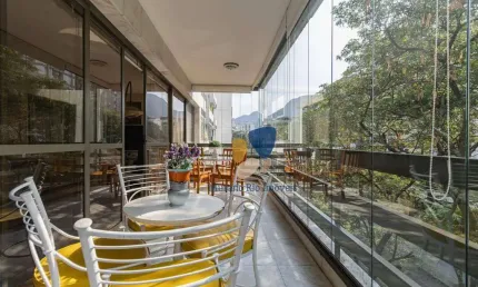 Apartamento com 4 quartos à venda na Avenida Alexandre Ferreira, 95, Lagoa, Rio de Janeiro