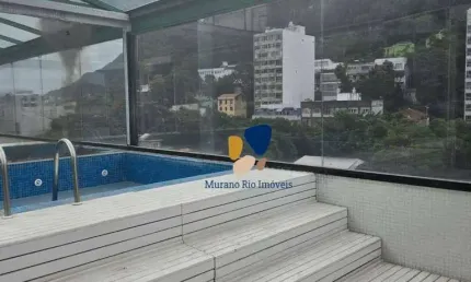 Cobertura com 4 dormitórios para alugar, 263 m² por r$ 19.024,80/mês - gávea - rio de janeiro/rj
