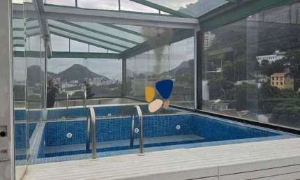 Cobertura com 4 dormitórios para alugar, 263 m² por R$ 22.024,80/mês - Gávea - Rio de Janeiro/RJ