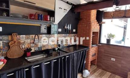 Casa com 2 quartos à venda no Parque Jaçatuba, Santo André  por R$ 585.000