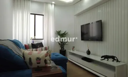 Apartamento com 3 quartos à venda na vila scarpelli, santo andré  por r$ 375.000