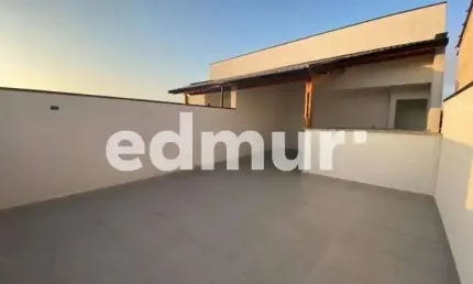 Cobertura com 2 quartos à venda na vila humaitá, santo andré  por r$ 440.000
