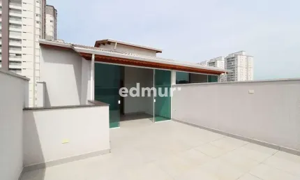 Cobertura com 2 quartos à venda na Vila Valparaíso, Santo André  por R$ 596.000