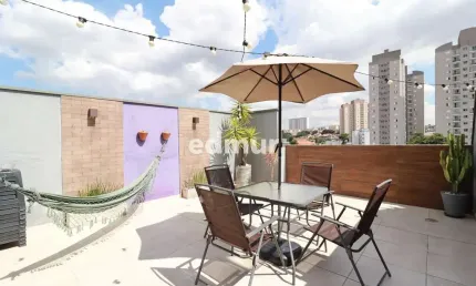 Cobertura com 2 quartos à venda no parque novo oratório, santo andré  por r$ 540.000