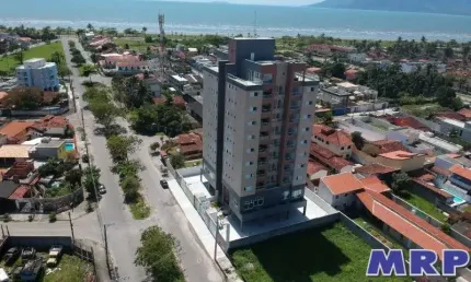 Apartamento em Caraguatatuba com vista mar. 2 dormitórios. Com varanda gourmet.