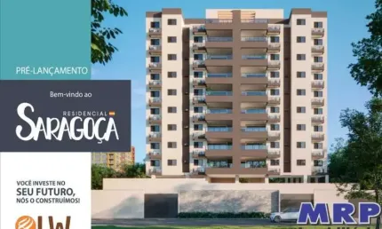 Residencial Saragoça. Lançamento em Caraguatatuba. Apartamentos de 3 dormitórios.