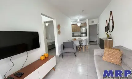 Apartamento à venda em Ubatuba, na Praia da Maranduba, 2 dormitórios, com varanda gourmet