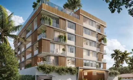 Apartamentos na praia das toninhas em ubatuba. waimea 250. pré-lançamento