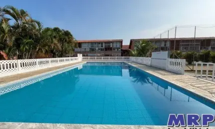 Apartamento a 200 metros da Praia do Sapê. 1 Dormitório. Condomínio com lazer.