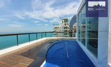 Cobertura com 3 dormitórios à venda, 312 m² por R$ 6.980.000,00 - São Conrado - Rio de Janeiro/RJ