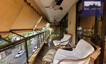 Apartamento com 4 dormitórios à venda, 206 m² por R$ 2.600.000,00 - Laranjeiras - Rio de Janeiro/RJ