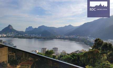 Apartamento com 4 dormitórios à venda, 260 m² por R$ 2.650.000,00 - Lagoa - Rio de Janeiro/RJ