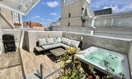 Cobertura com 2 quartos à venda na Rua Almirante Tamandaré, 78, Alto da Rua XV, Curitiba, 135 m2 por R$ 1.095.000