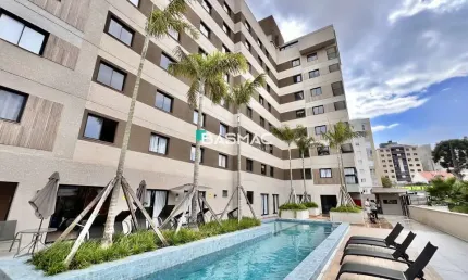 Kitnet / stúdio à venda na rua ildefonso stockler de frança, 260, novo mundo, curitiba, 17 m2 por r$ 330.000
