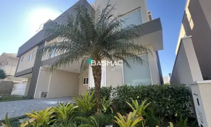Casa em condomínio fechado com 4 quartos à venda na rua doutor lubumir viergbiski, 220, campo comprido, curitiba, 411 m2 por r$ 3.990.000