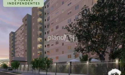 Apartamento Solar da Figueira à venda, com 59,29m², 2 quartos - Passo das Pedras - Gravataí / RS por R$ 298.509,57