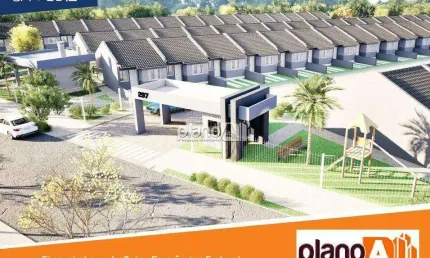 Casa em Condomínio Reserva São Luiz à venda, com 43,75m², 2 quartos - São Luiz - Gravataí / RS por R$ 209.900,00