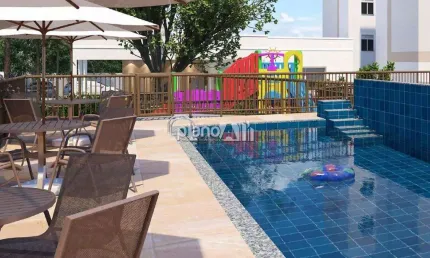 Apartamento porto savana à venda, com 42m², 2 quartos - natal - gravataí / rs por r$ 219.000,00