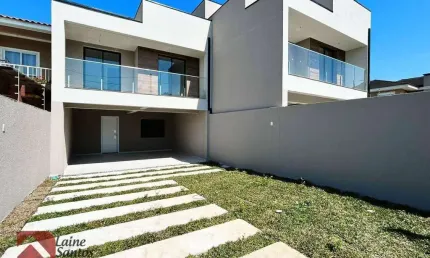 Sobrado com 3 dormitórios à venda, 151 m² por R$ 850.000,00 - Vila Bancaria - Campo Largo/PR