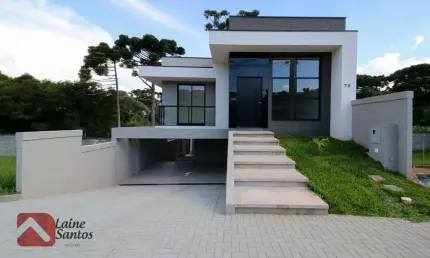 Casa com 3 dormitórios à venda, 257 m² por r$ 1.340.000,00 - jardim das américas - campo largo/pr