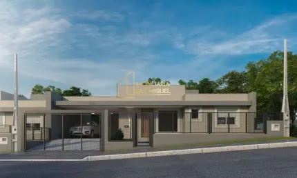 Casas com 3 Dormitórios sendo um Suíte para Venda no Bairro Industrial em Dois Irmãos/RS