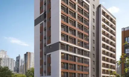 Apartamento com 1 quarto à venda na rua nebraska, 220, brooklin, são paulo, 22 m2 por r$ 417.020