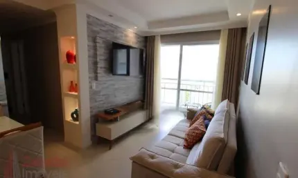 Apartamento à venda em são paulo-sp, vila paiva: 2 quartos, 2 salas, 1 banheiro, 1 vaga, 52m² de área. adquira já!