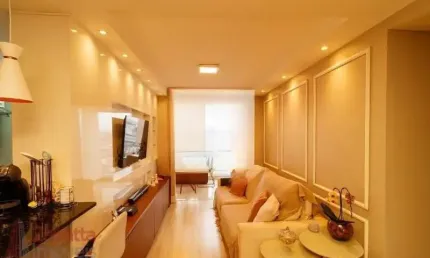 Apartamento à venda em São Paulo-SP, na Vila Maria Alta: 2 quartos, 1 suíte, 2 salas, 2 banheiros, 1 vaga de garagem - 70m².